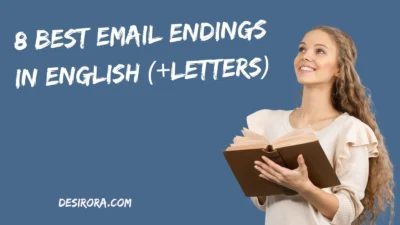 Best Email Endings in English (+Letters)