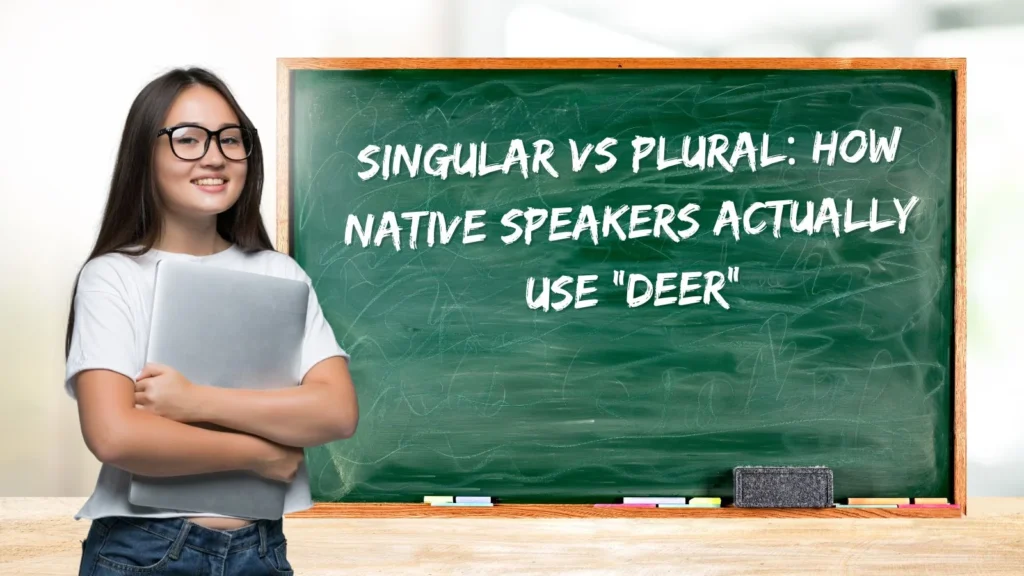 Singular vs Plural: How Native Speakers Actually Use “Deer”