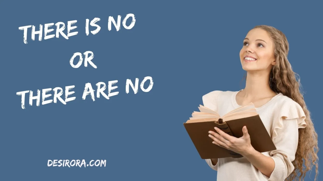 There Is No or There Are No